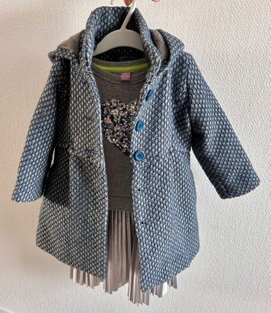 TOP 🩷 Gr 98 Wintermantel Winterjacke mit Kapuze