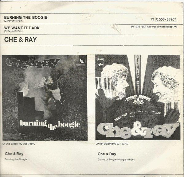 Vinyles: Che & Ray: Burning The Boogie 7" – D'occasion à Steinhausen par Vilivinili 1