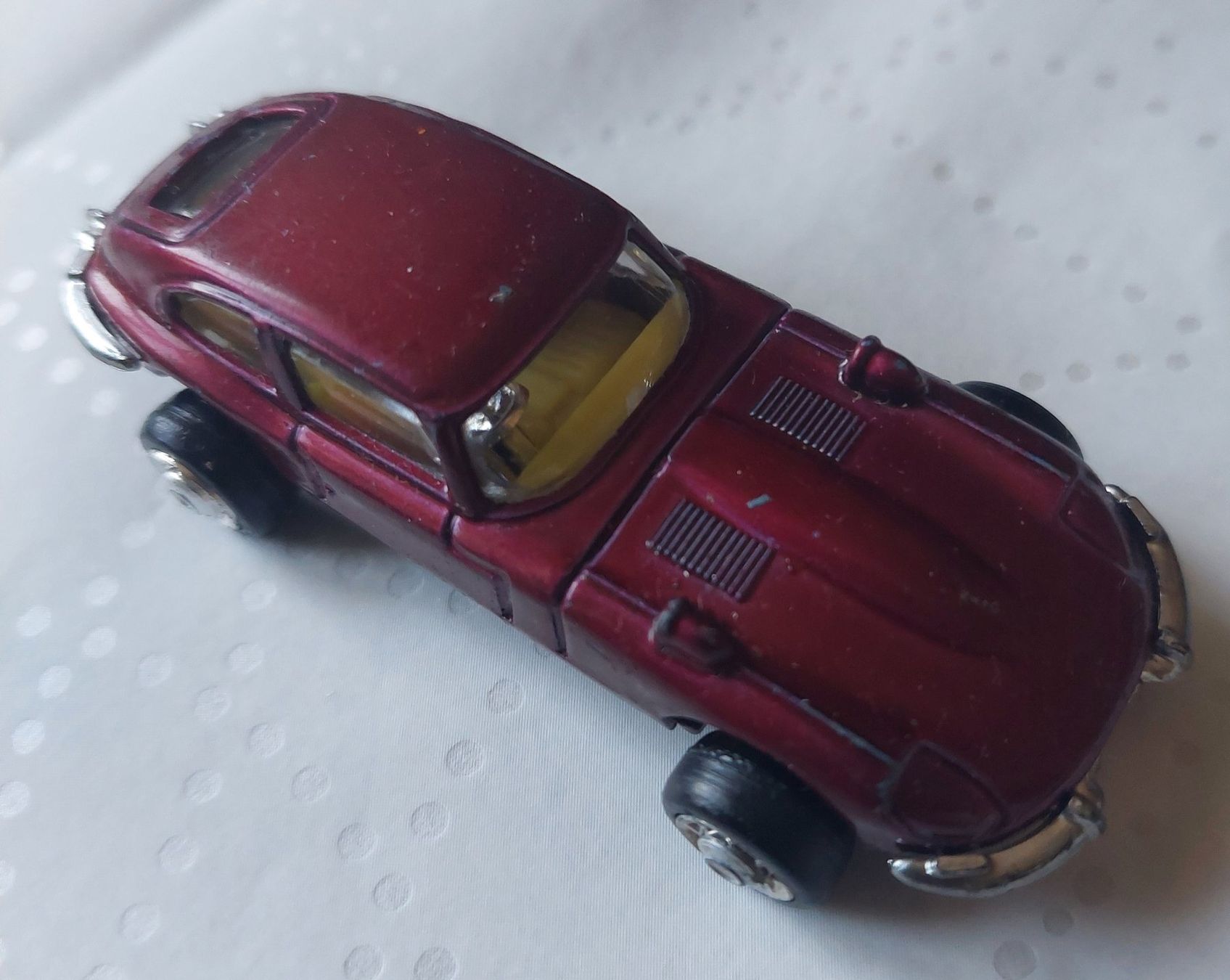 Jaguar Modellautos: Jaguar E-Type weinrot gebrauchter Zustand – Gebraucht aus Veltheim AG von fredy_richner 7