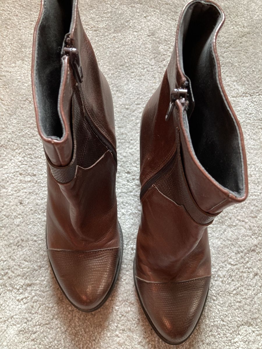 Scarpe da donna: Bottines en cuir Made in Italy – Usato da Ardon venduto da hel_2sxp 5