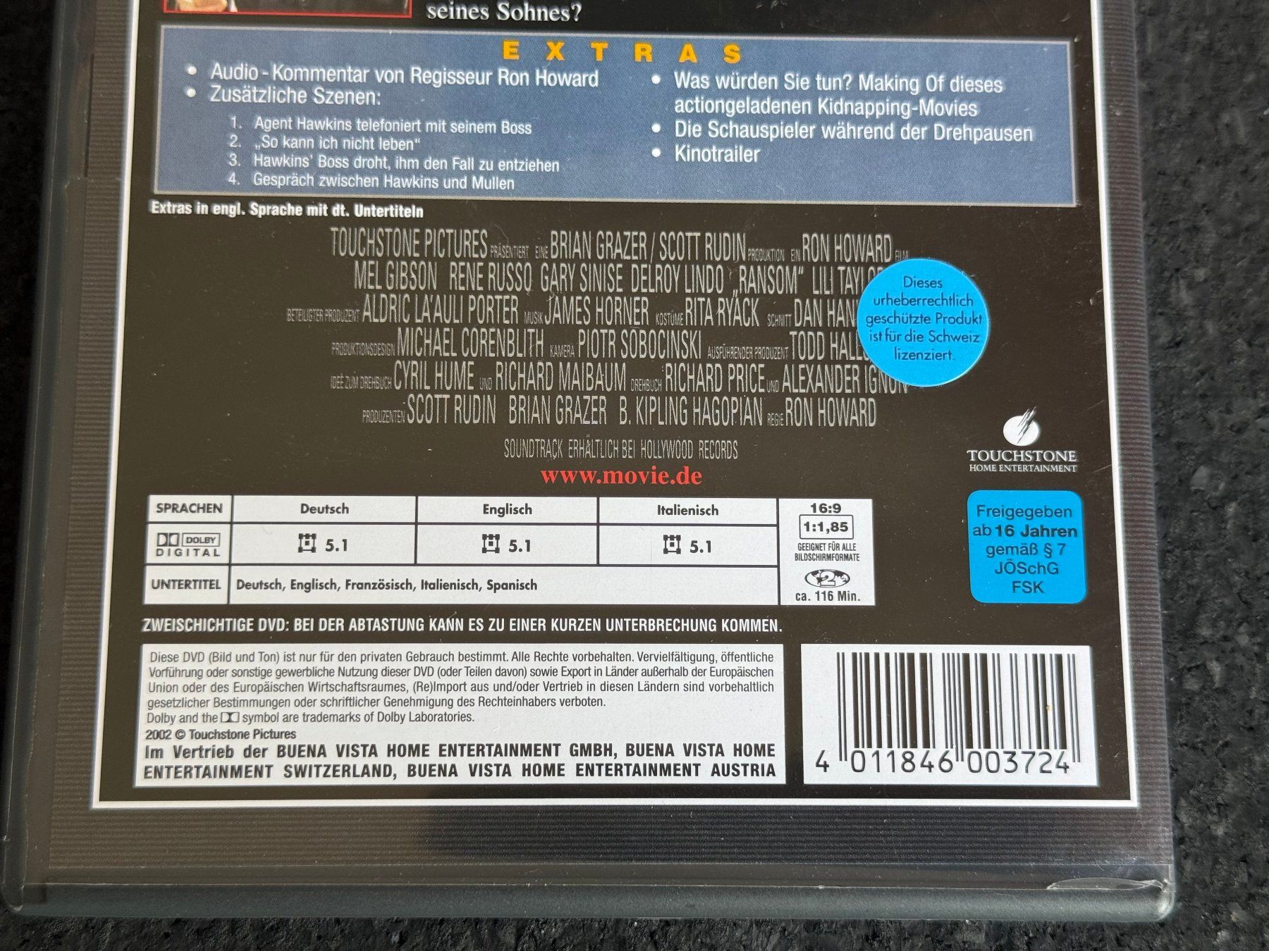Alle DVDs: Kopfgeld Special Edition DVD DE/EN/IT "Einer wird bezahlen" – Gebraucht aus Fribourg von tschjoly 3