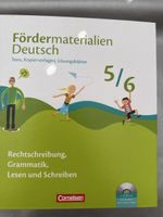 Förderunterlagen Deutsch 5./6. Klasse Cornelsen mit CD-ROM