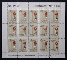 Bogen Soldatenmarken Schildwache Grenzbesetzung 1940, **