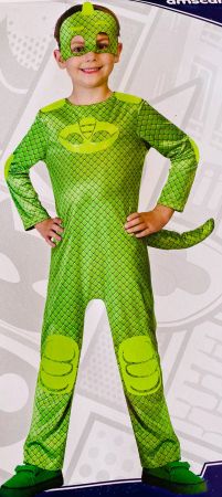Costume PJ Masques GECKO  t. 128    NEU!