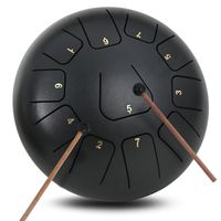 Steel Tongue Drum Trommel 10Zoll 11 Tone C-Dur Zungentrommel