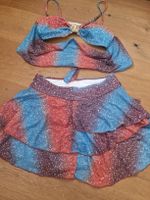 Bikini mit Rock, Sommerlich bunt, GrösseXL, Neu