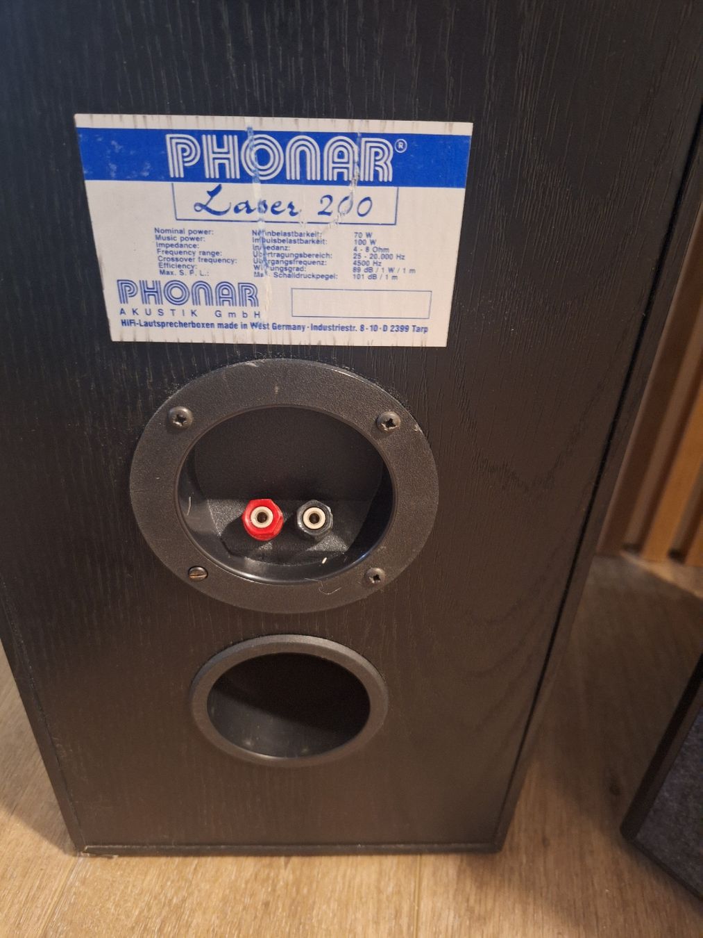 Lautsprecher: Phonar Laser 200 Lautsprecher – Gebraucht aus Strengelbach von Ist-van 3