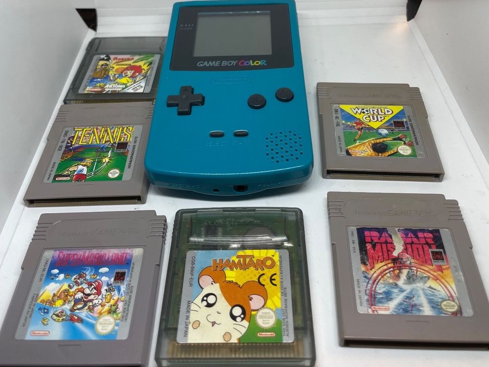 Gameboy Color 6 Spiele Nintendo Super Mario Land etc | Kaufen auf Ricardo