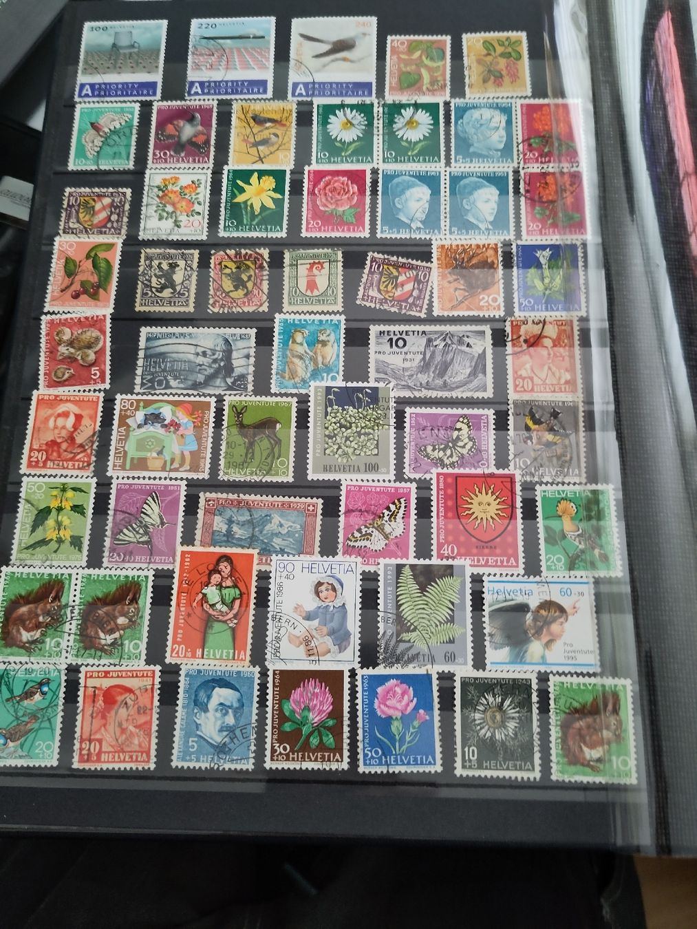 Alle Briefmarken: Briefmarken Sammlung Schweiz diverse Werte – Gebraucht aus Höri von Samsa9 4