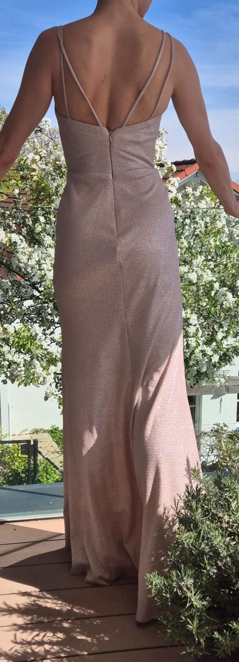 Vestiti: Abendkleid lang, rosa silber – Nuovo (secondo la descrizione) da Unterengstringen venduto da ang_tm99 1