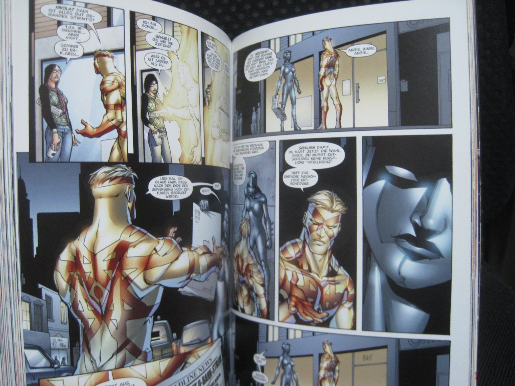 Fumetti: Captain Atom Armageddon 2007  Panini Comic 224 Seiten stark – Nuovo (secondo la descrizione) da Gossau SG venduto da Noryflory 3