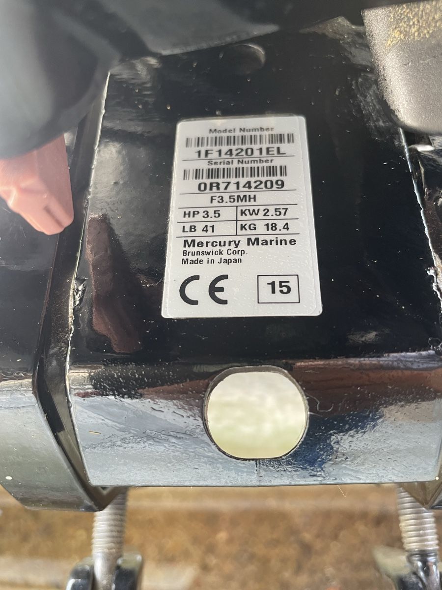 Mercury Motori: Mercury F3.5MH Bootsmotor – Usato da Rumlikon venduto da SR_Records 1