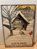 Plakat Elektr. St.Gallen-Gais-Appenzell