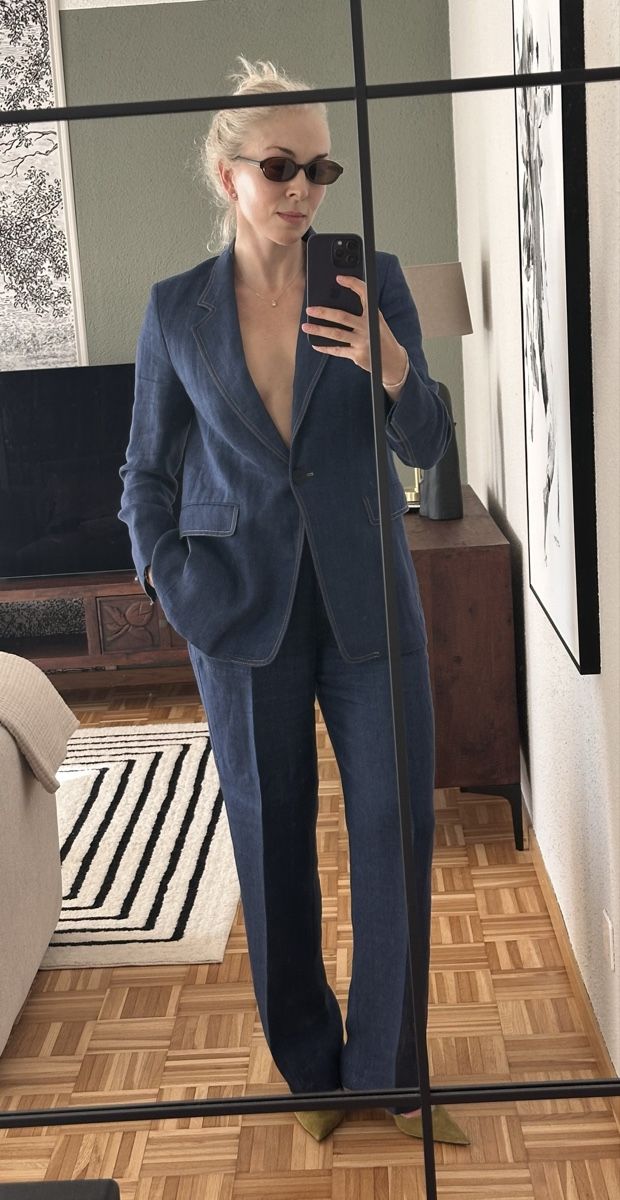 Massimo Dutti Completi & Tailleur: Linen Suit size 40 – Usato da Adliswil venduto da Maro_7