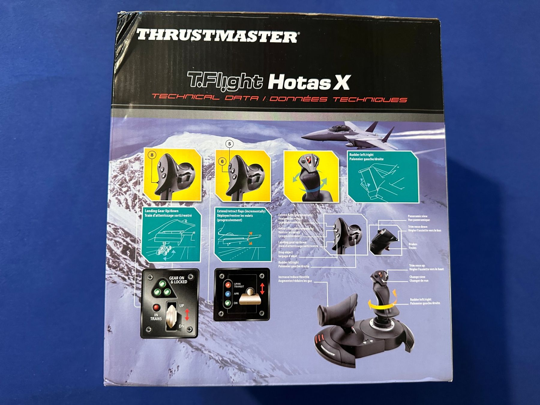 Thrustmaster Controller: Thrustmaster T.Flight HOTAS X Joystick + Schubregler – Usato da Glashütten venduto da filmfreak82 6