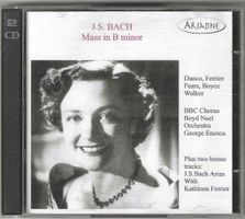 Bach / Danco / George Enescu – Mass In B Minor - 2 X CD