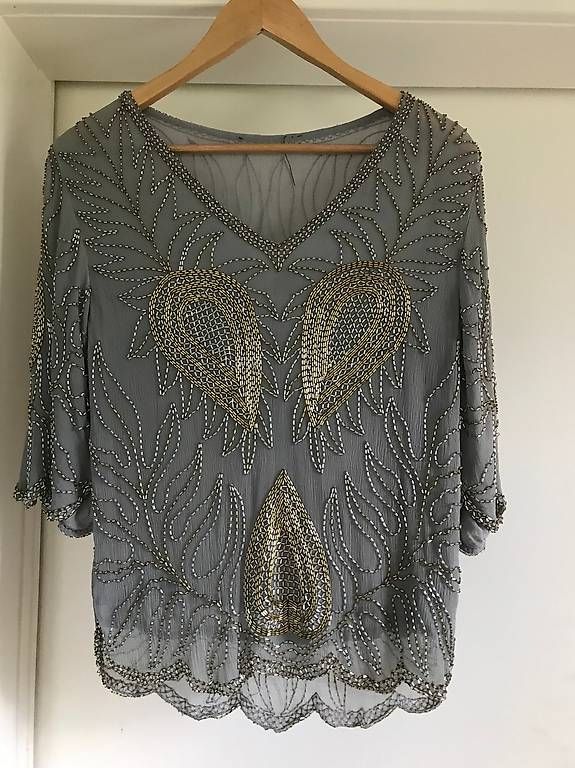 Top: Vintage Pailletten Oberteil – Usato da Zürich venduto da Aurora_J