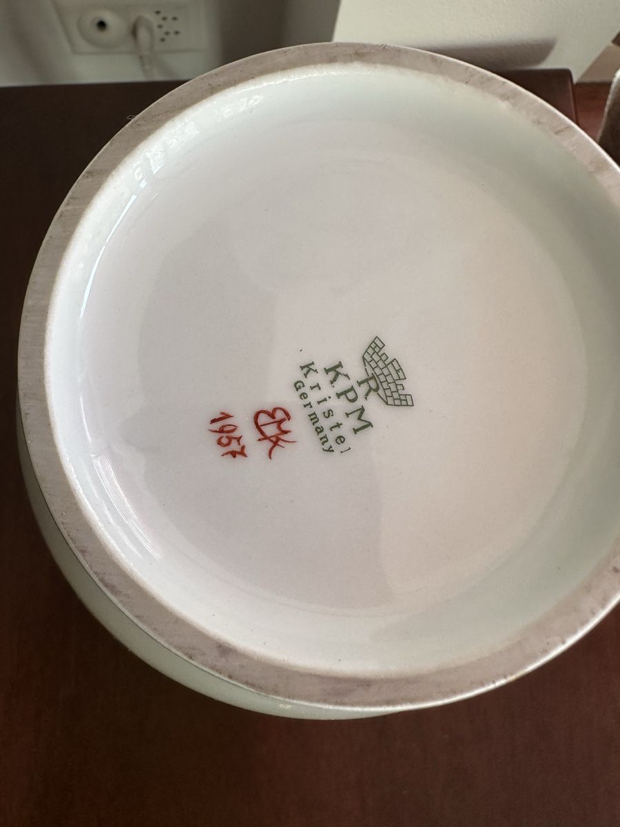 KPM Vasi & Recipienti: Grosse Porzellanvase KPM – Usato da Herbriggen venduto da Sehrazade 6