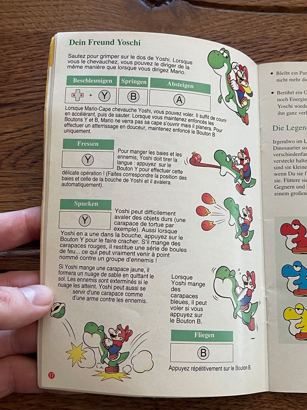 Nintendo Giochi: Super Mario World SNES mit Anleitung – Usato da Zuerich venduto da Dorsi 2