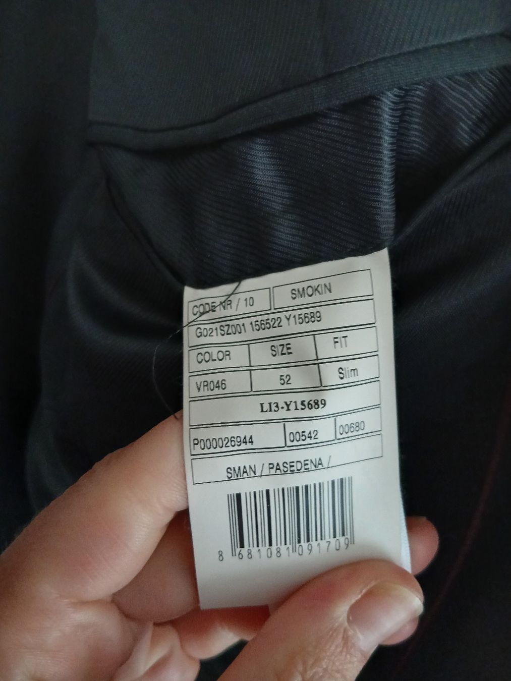 Pierre Cardin Giacche: Pierre Cardin Dark Grey Men Jacket Size 52 Slim – Nuovo (secondo la descrizione) da Wil SG venduto da tre_g2l7 4
