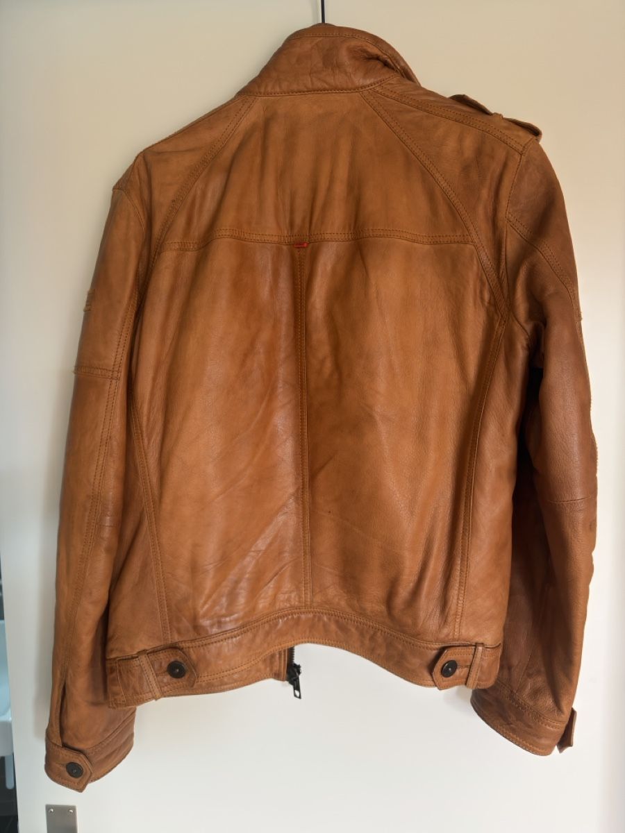 Strellson Giacche: Strellson Lederjacke, Grösse 48, Top Zustand! – Usato da Zürich venduto da koe_2dwp 1