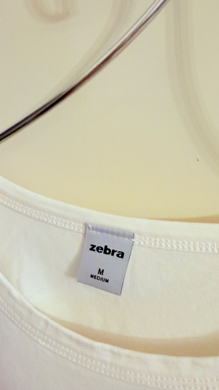 Zebra Tops: • Weisse Bluse / Hemd • – Gebraucht aus Basel von mendoza13 1
