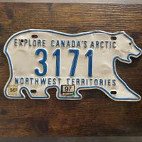 🇨🇦 Autoschild, Northwest Territories 3171 - Kanada