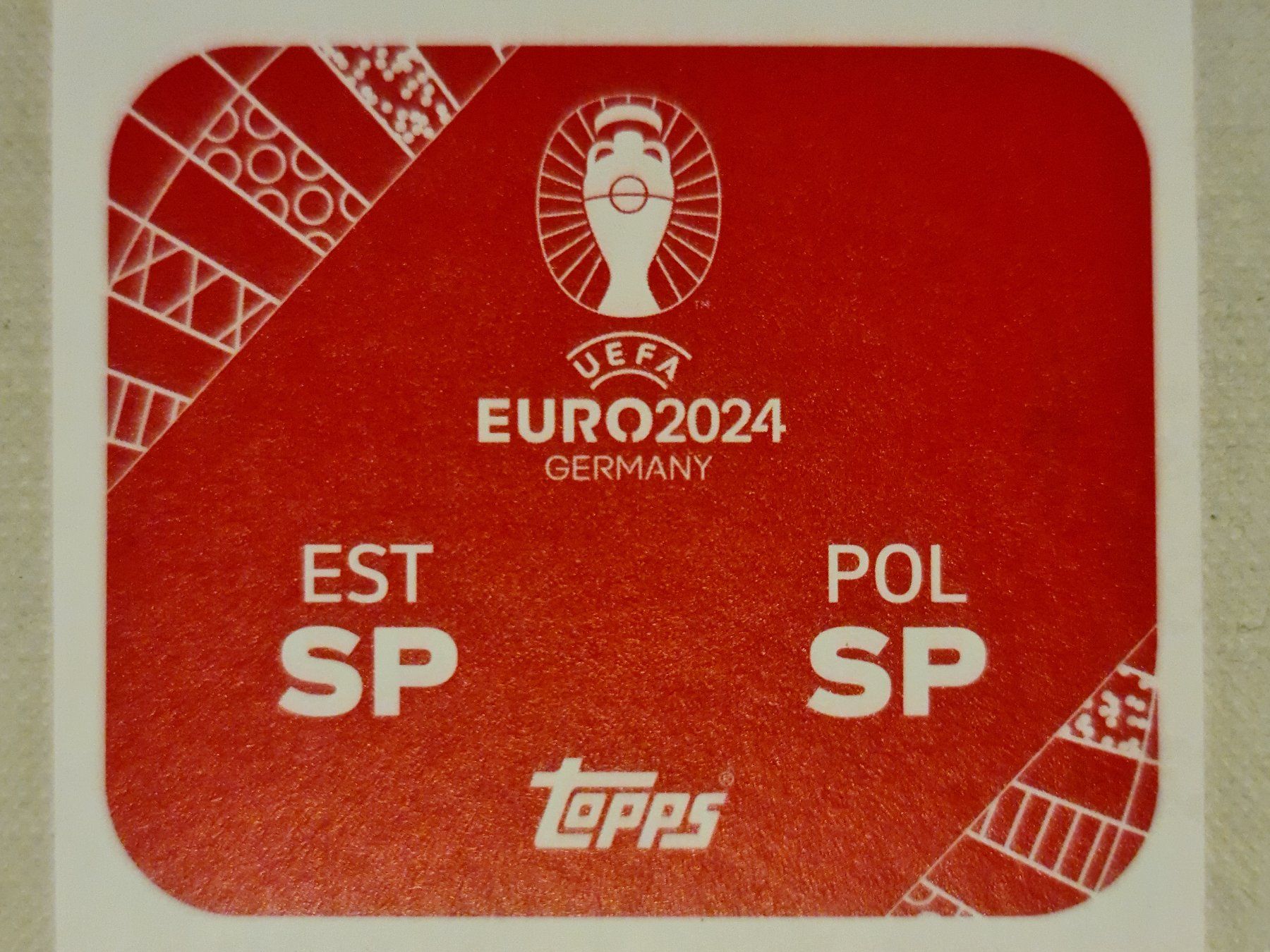 Topps Carte collezionabili: Topps EURO2024 SP EST POL – Nuovo e nell'imballaggio originale da Dintikon venduto da Prime-shop 1