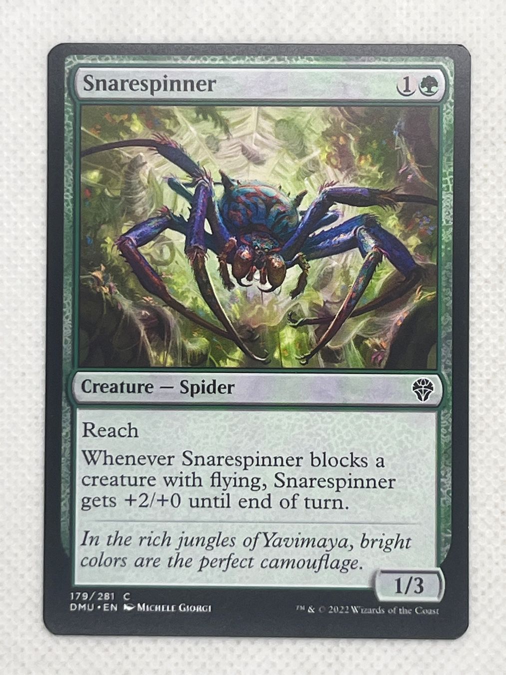 Magic The Gathering Carte collezionabili: Magic The Gathering - Snarespinner 179/281 DMU – Usato da Hinterkappelen venduto da Kim1992