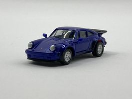 Herpa 030601 1:87 Porsche 911 Turbo blaumetallic