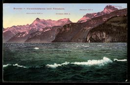 Brunnen, Vierwaldstättersee beim Föhns