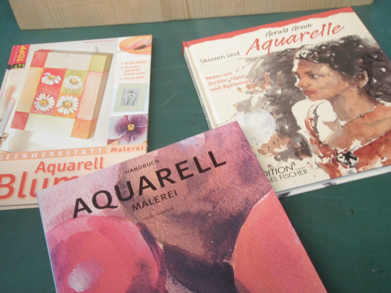 Bücher: 3 Bücher Aquarellmalerei – Gebraucht aus Rohrbach von chri2009