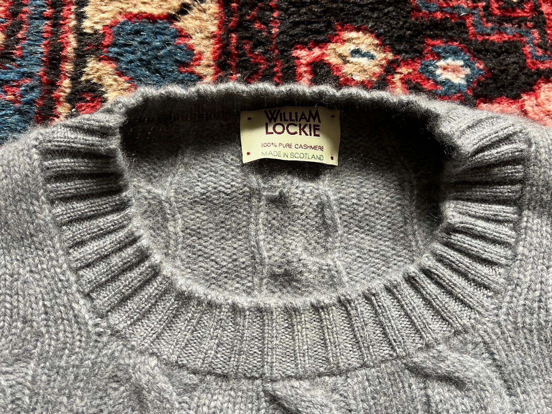 Maglioni & Felpe: William Lockie Kaschmir Cable Knit Pullover – Usato da Zürich venduto da Adelmax 2