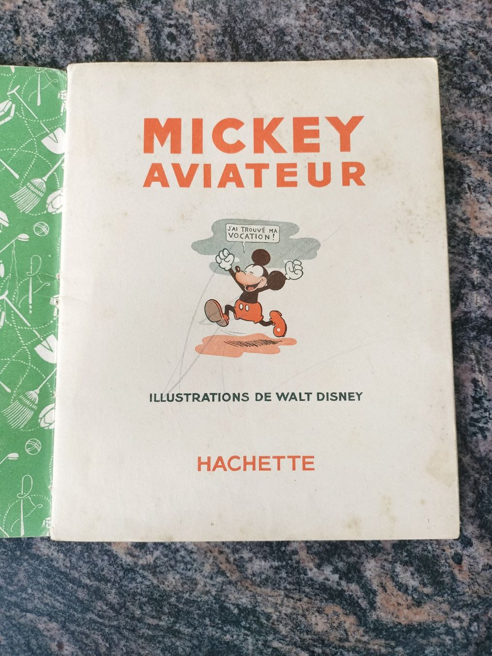 Fumetti: Mickey Aviateur - Hachette - Réédition 1950 – Usato da Cortaillod venduto da rozinna 1