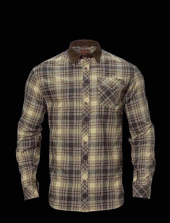 Camicie: Härkila Flanellhemd DRIVEN HUNT - light teak – Usato da Buchberg venduto da Salmonfly666 2