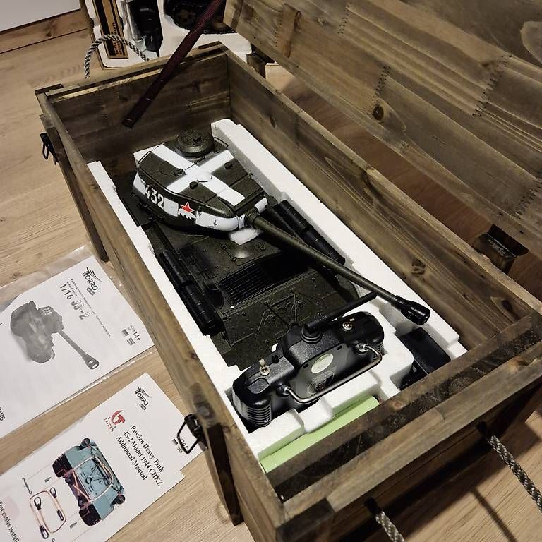 Modellismo RC: RC Russischer IS-2 – Nuovo (secondo la descrizione) da Murgenthal venduto da kat_j2cs