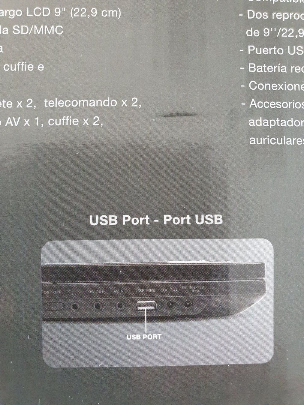 Lettore multimediale & Streamer: Fahrzeug-DVD-Player mit zwei Bildschirmen – Usato da Jona venduto da Mafari 5