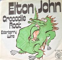 Vinyl-Single Elton John - Crocodile Rock