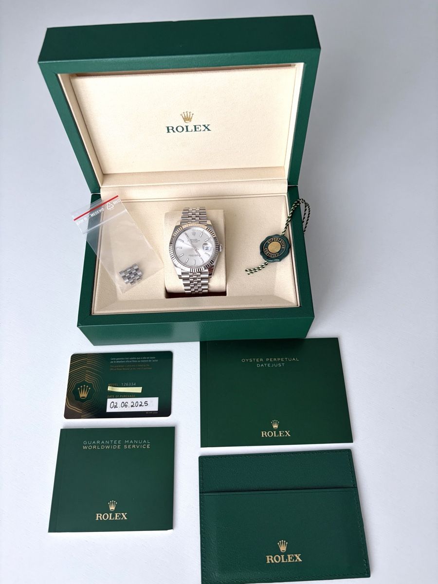Rolex Montres: Rolex Datejust 41 Silver 2025 – Neuf (Voir description) à Zürich par masako 9