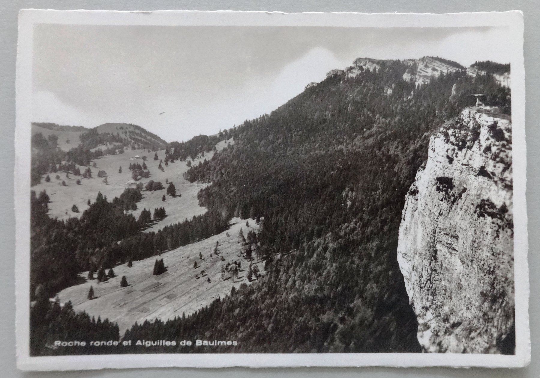 Cartoline postali: Roche ronde et Aiguilles de Baulmes – Usato da Fétigny venduto da Billy2miny
