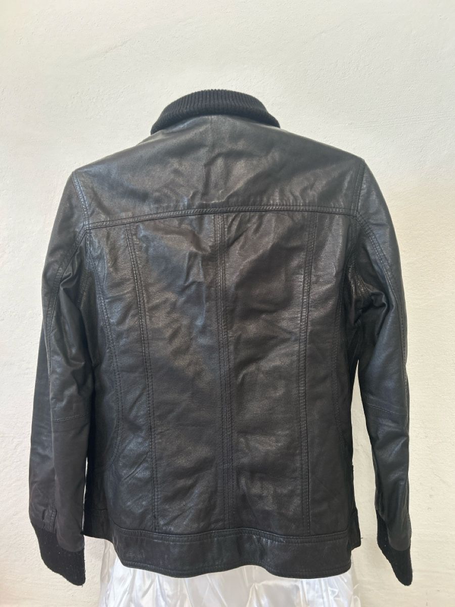 Cecil Giacche: Cecil Lederjacke, Gr. M, Schwarz, echtes Leder – Usato da Röschenz venduto da c_k_wj8r 1