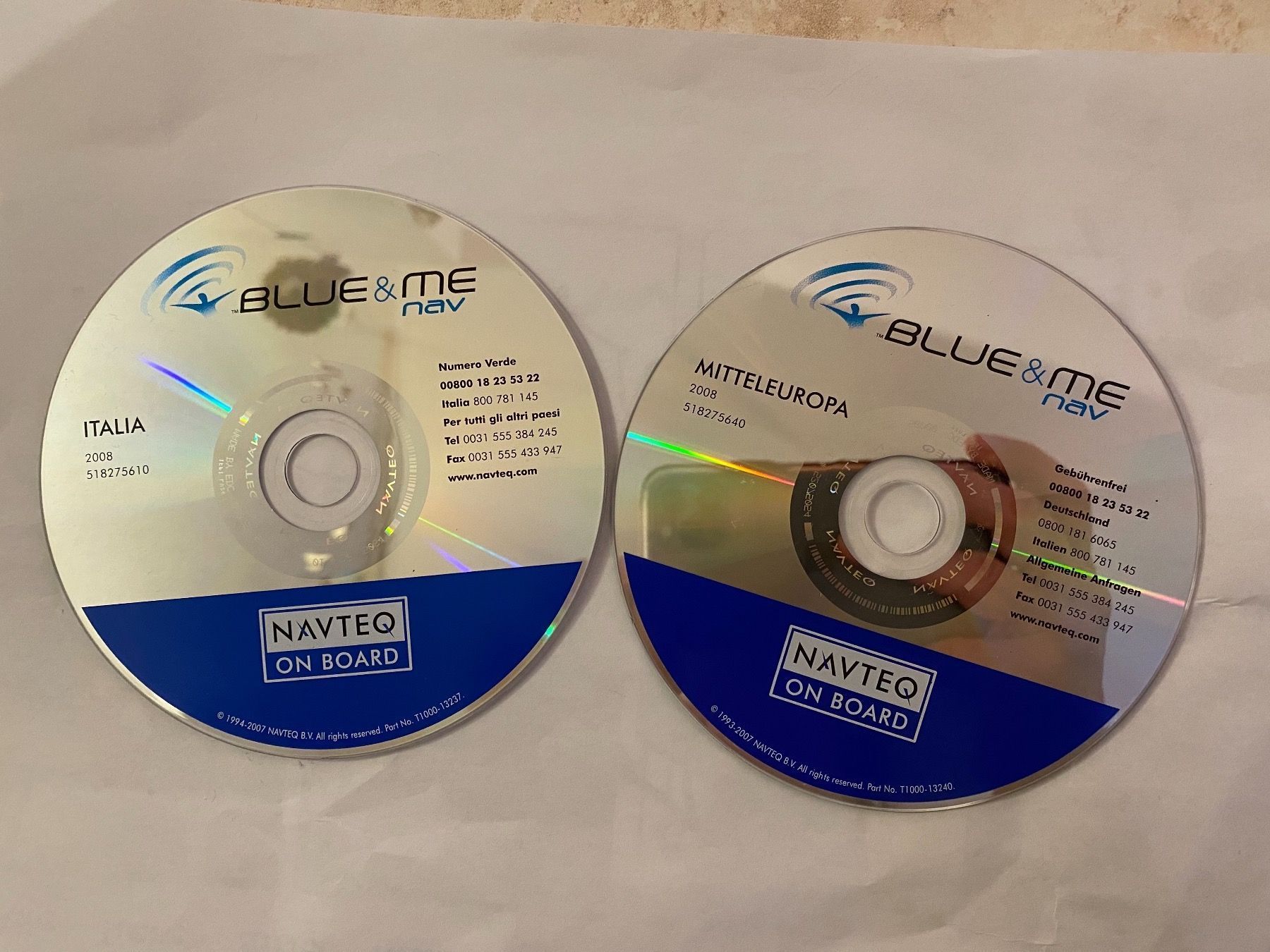 CD & DVD vergini: Navigation CD blue&me – Usato da Winkel venduto da gatta
