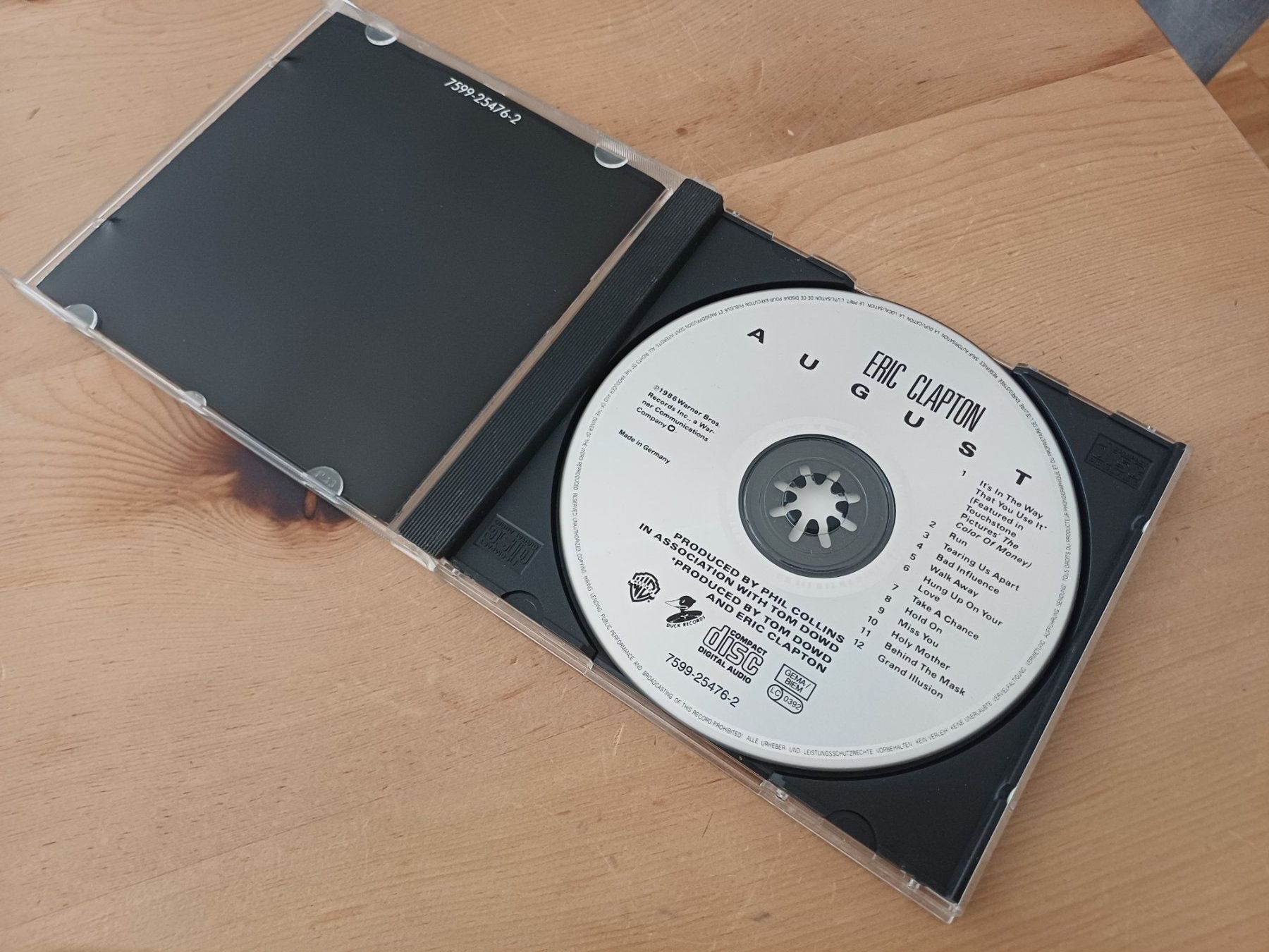 CDs: Eric Clapton - August – D'occasion à Jona par Rreto71 1