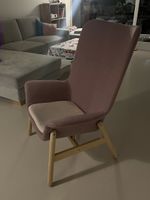 IKEA VEDBO Hochlehnsessel – Altrosa – perfekter Zustand