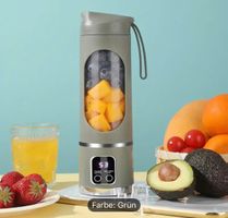 💛 Tragbarer Mixer & Entsafter - Smoothie Maker - 300-500 ml