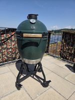 Big Green Egg L, Holzkohlegrill, Profi-Set mit Rollwagen