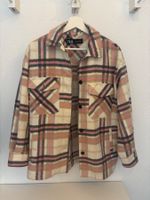 Giacca-camicia Zara oversize a quadri taglia XS