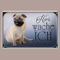 🔥 MOPS Hunde Blechschild 💜 12x18cm OVP 🔥