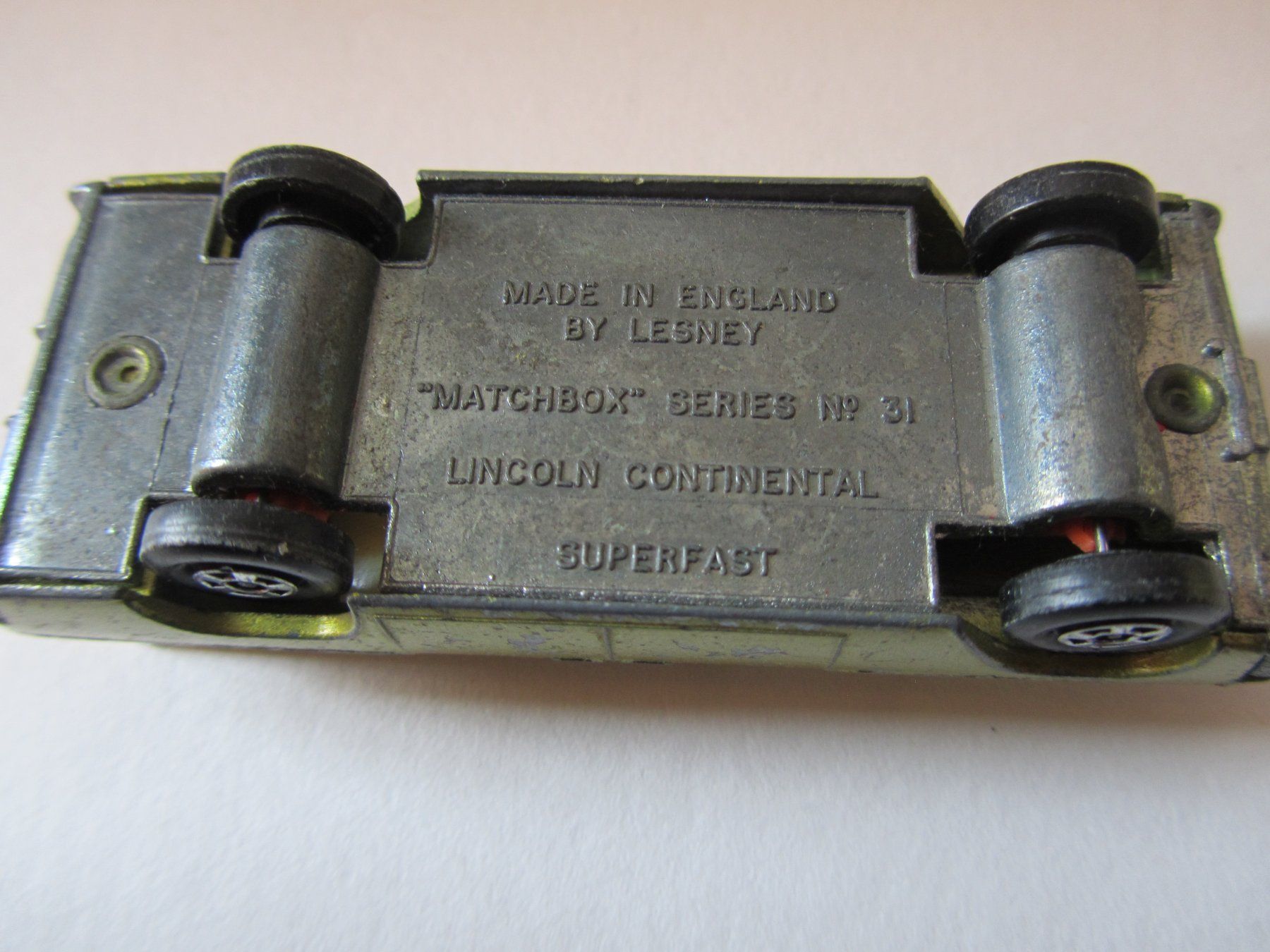 Matchbox Modellautos: Lincoln Continental, Matchbox Superfast, Nr. 31 A – Gebraucht aus Weiningen ZH von dietsch57 5