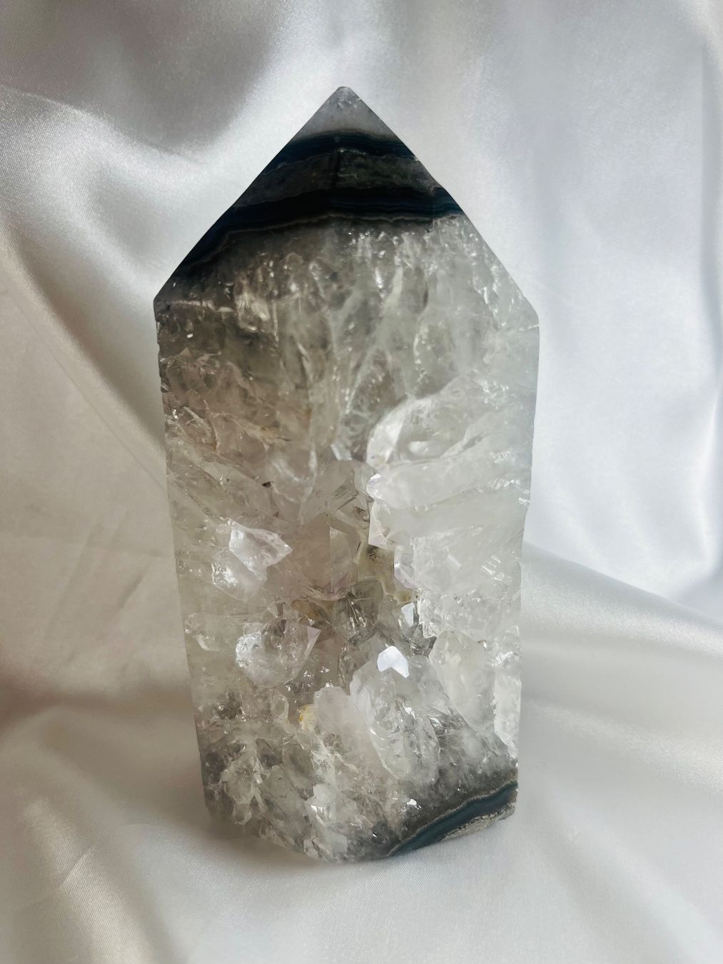 Minerali & Pietre curative: Amethyst Kristall Turm - 14cm, 797g – Nuovo e nell'imballaggio originale da Zürich venduto da unique2010